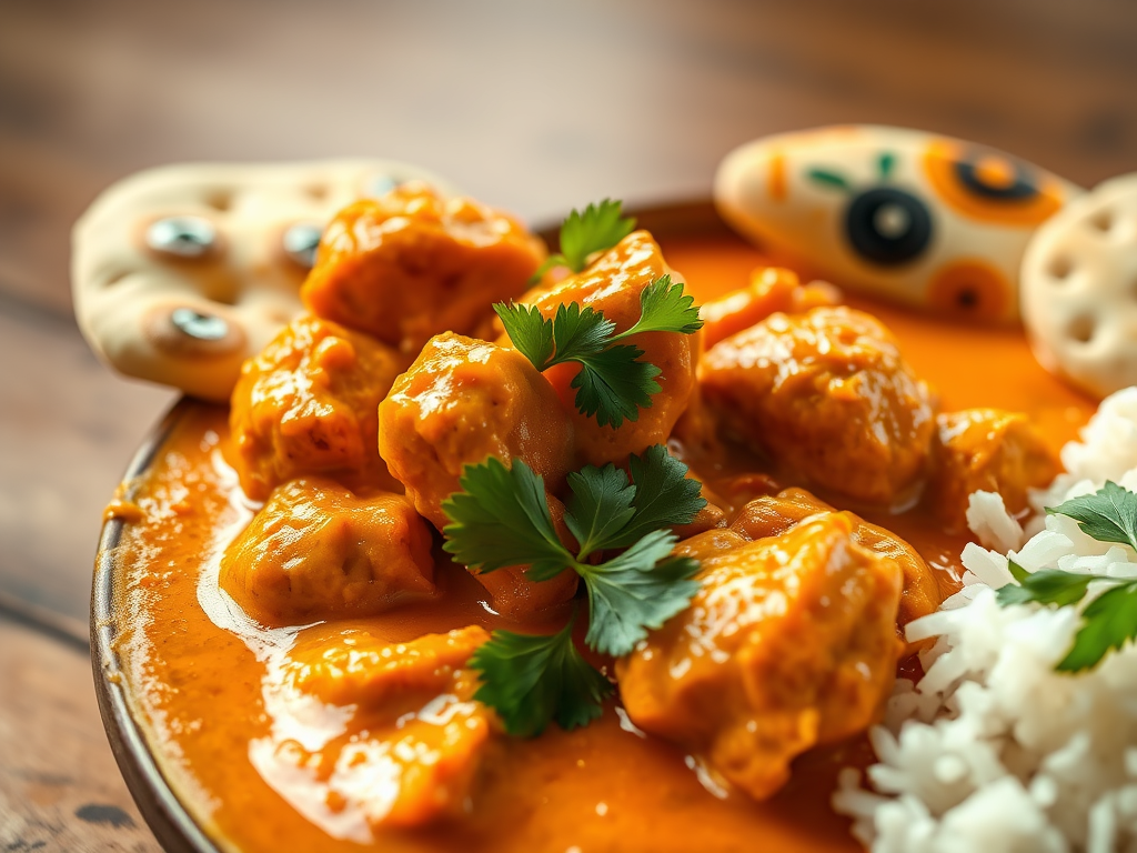 Butter Chicken at Saffron